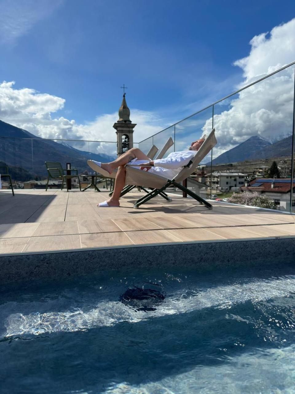 Wine Hotel San Carlo - Relais & Spa - Boutique Hotel Chiuro Eksteriør bilde